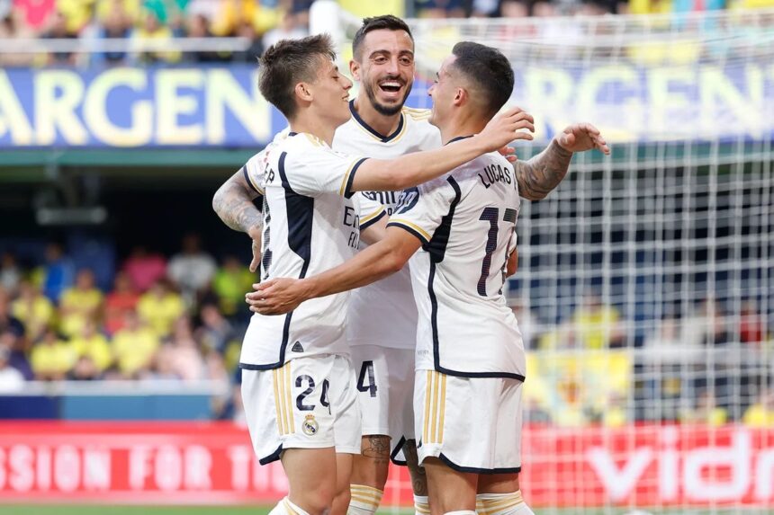 Villarreal vs Madrid : Drama 8 Gol Berakhir Imbang 4-4