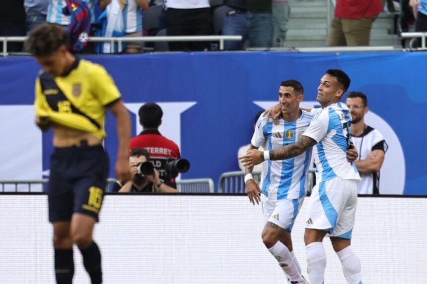 Argentina vs Ekuador : Di Maria Antar Tim Tango Raih Kemenangan
