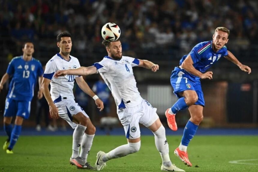 Italia vs Bosnia-Herzegovina : Kemenangan Tipis bagi Azzurri