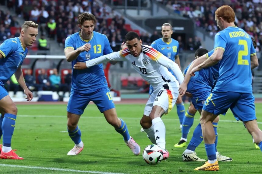 Jerman vs Ukraina, Pertandingan Berakhir Tanpa Gol