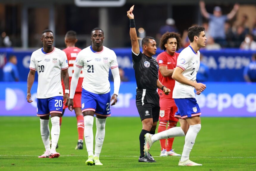 Panama vs Amerika Serikat : Diwarnai 2 Kartu Merah, Tuan Rumah Copa America 2024 Tumbang