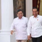 Pesan Komitmen Transisi Melalui Posisi Duduk Jokowi dan Prabowo