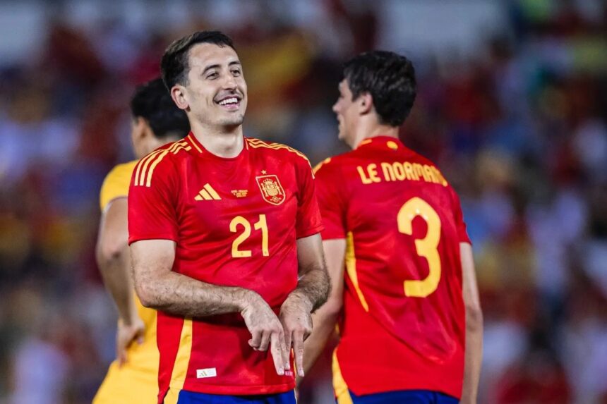 Spanyol vs Andorra : Mikel Oyarzabal Hattrick, La Roja Raih Kemenangan Telak