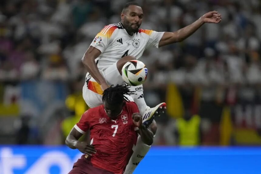 Swiss vs Jerman : Imbang, Die Mannschaft Raih 1 Poin Berharga