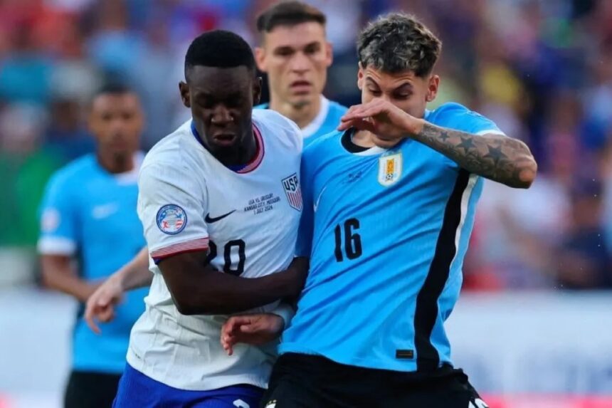 USA vs Uruguay : La Celeste Singkirkan Uncle Sam dari Copa America 2024