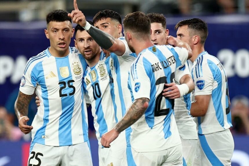 Argentina vs Kanada : Albiceleste Menang 2-0, Melaju ke Final Copa America 2024