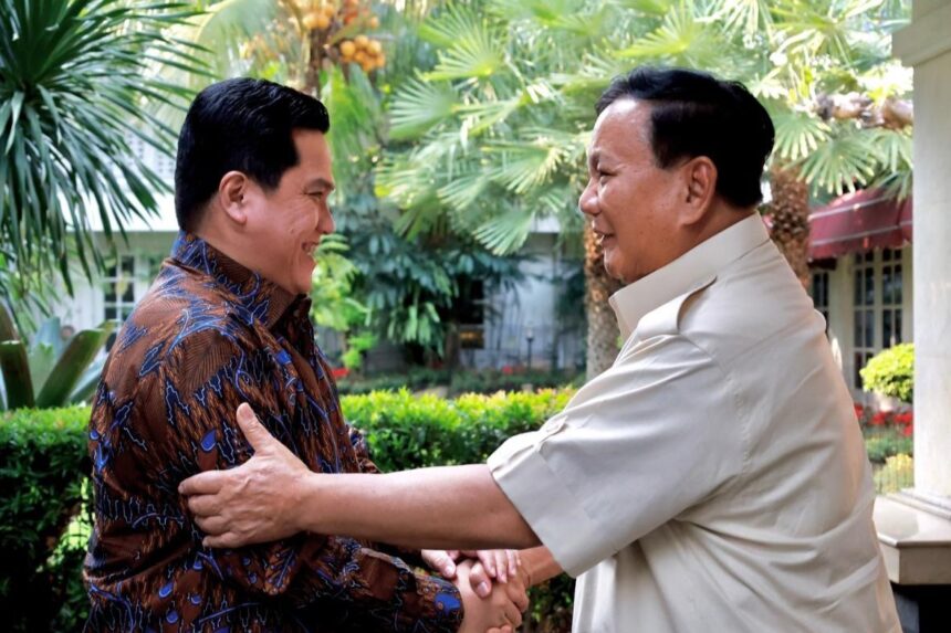 Erick Thohir Menggaungkan Swasembada Energi ala Prabowo Subianto