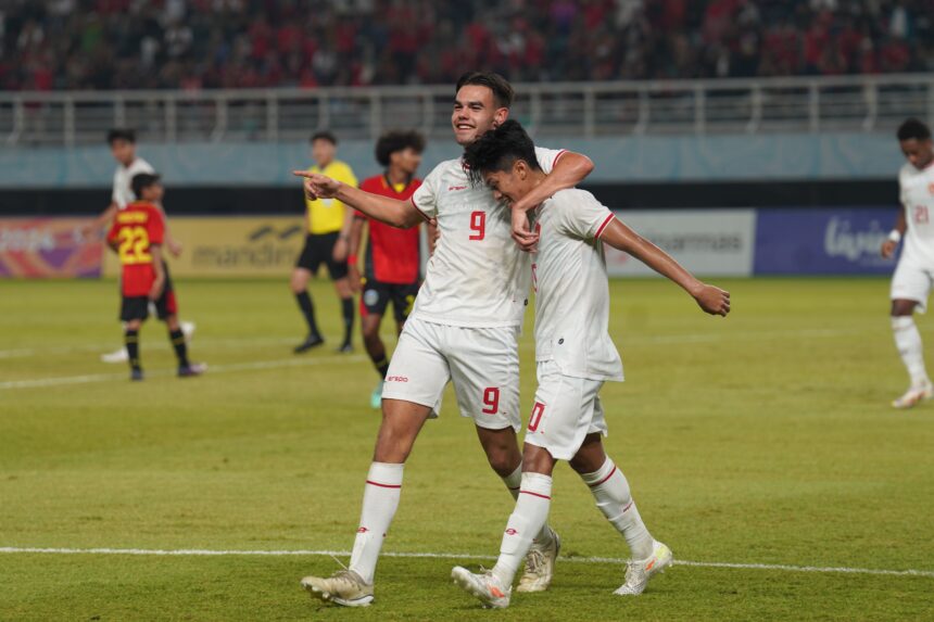 Indonesia vs Timor Leste U-19 : Garuda Nusantara Menang Telak 6-2 di Piala AFF U19 2024