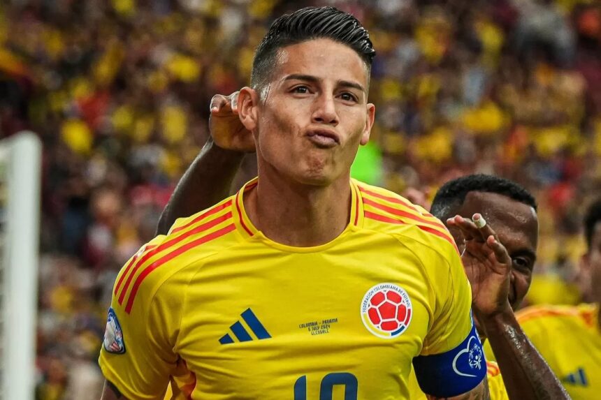 James Rodriguez Raih Gelar Pemain Terbaik Copa America 2024