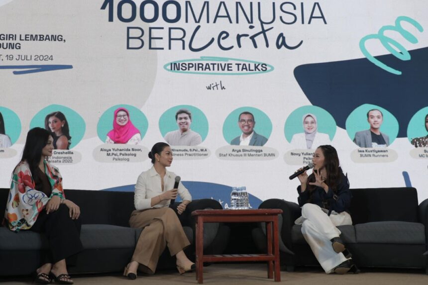 Kementerian BUMN Gelar '1000 Manusia Bercerita' untuk Mendukung Kesehatan Mental