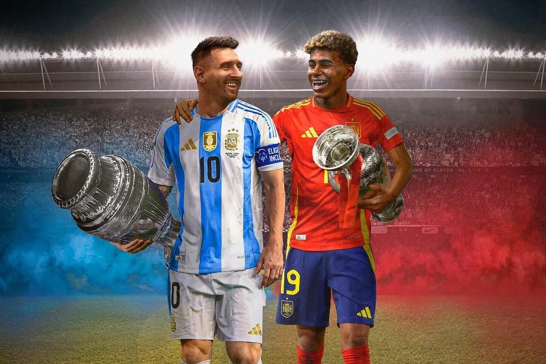 Lamine Yamal Vs Lionel Messi Pertarungan Menarik Di Finalissima Lamine Yamal Vs Lionel Messi Pertarungan Menarik Di Finalissima