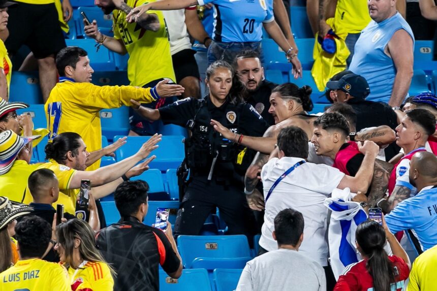 Penyebab Darwin Nunez dan Pemain Uruguay Terlibat Kericuhan dengan Suporter Kolombia