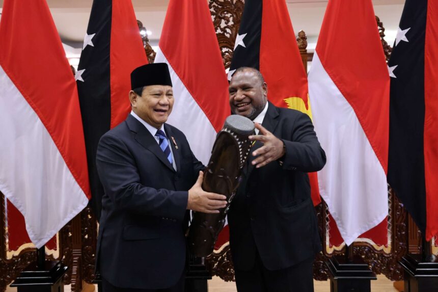 Prabowo Rencanakan Kunjungan ke Papua Nugini Setelah Dilantik sebagai Presiden
