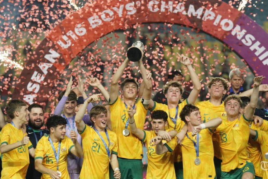 Thailand U-16 vs Australia U-16 : Australia Juara Piala AFF Usai Menang Adu Penalti