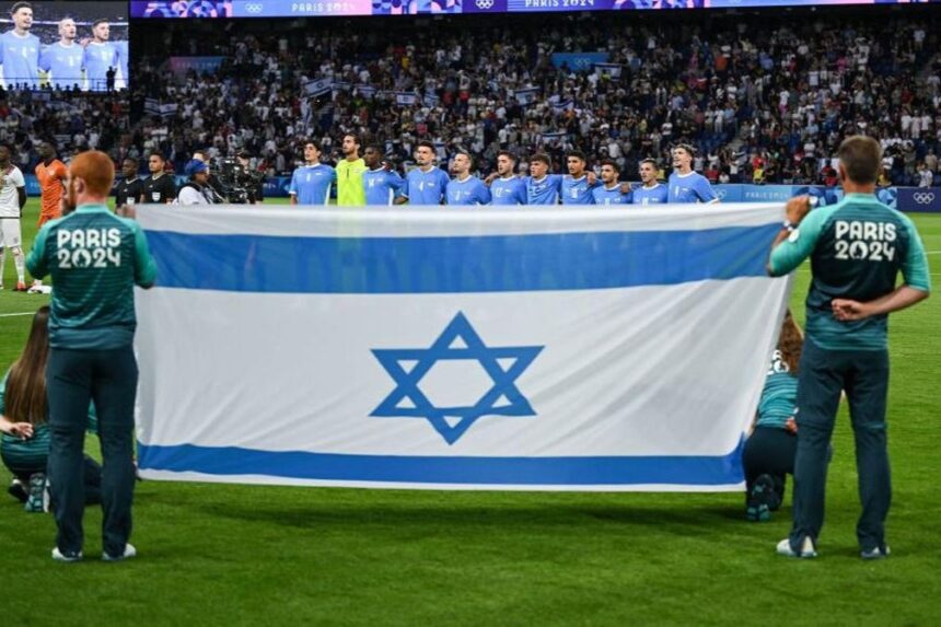Timnas Israel Disoraki Saat Tampil di Olimpiade 2024